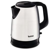 Чайник TEFAL KI150D30, 1,7 л, 2400 Вт, закрытый нагревательный элемент, сталь, серебристый, 7211001458