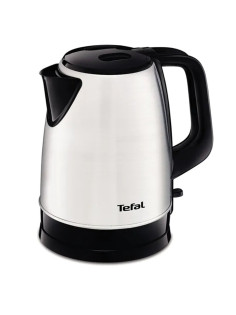 Чайник TEFAL KI150D30, 1,7 л, 2400 Вт, закрытый нагревательный элемент, сталь, серебристый, 7211001458