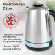 Чайник BQ (БИ-КЬЮ) KT1725SW, 1,7 л, 2200 Вт, закрытый нагревательный элемент, нержавеющая сталь, 86189558