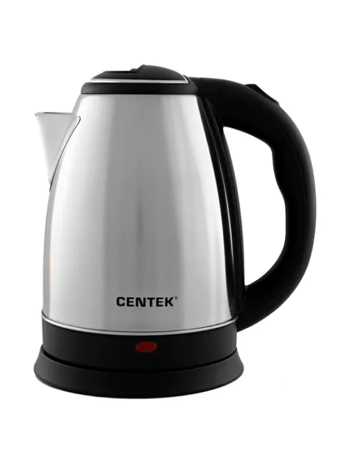 Чайник CENTEK CT-1068, 2 л, 2000 Вт, закрытый нагревательный элемент, сталь