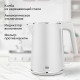 Чайник электрический с двойными стенками BQ (БИ-КЬЮ) KT1716P, 1 л, 1800 Вт, белый, 86199027