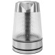 Чайник электрический с терморегулятором SONNEN KT-1809D, 1,8 л, 2200 Вт, 5 цветов подсветки, 5 температур, стекло текстура ромб, 455141