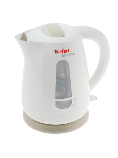 Чайник TEFAL KO29913E, 1,5 л, 2200 Вт, закрытый нагревательный элемент, пластик, белый, 7211000396