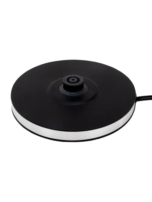 Чайник электрический SONNEN KT-6801, 1,8 л, 2200 Вт, термостойкое стекло текстура полоска, внутренняя подсветка синяя, нерж. сталь, 455143