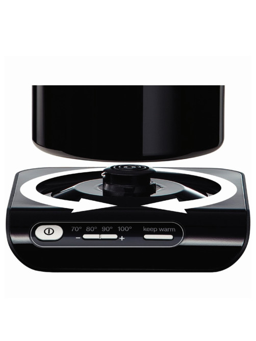 Чайник BOSCH TWK8613P, 1,5 л, 2400 Вт, закрытый нагревательный элемент, нержавеющая сталь, черный
