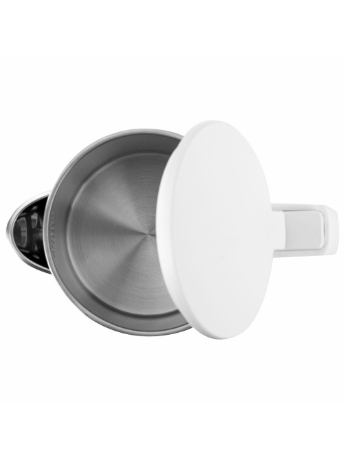 Чайник электрический с двойными стенками SONNEN KT-4103, 1,5 л, 2200 Вт, белый, 456376