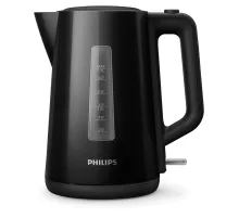 Чайник PHILIPS HD9318/20, 1,7 л, 2200 Вт, закрытый нагревательный элемент, пластик, черный