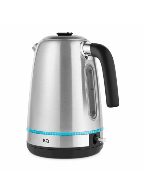Чайник BQ (БИ-КЬЮ) KT1725SW, 1,7 л, 2200 Вт, закрытый нагревательный элемент, нержавеющая сталь, 86189558