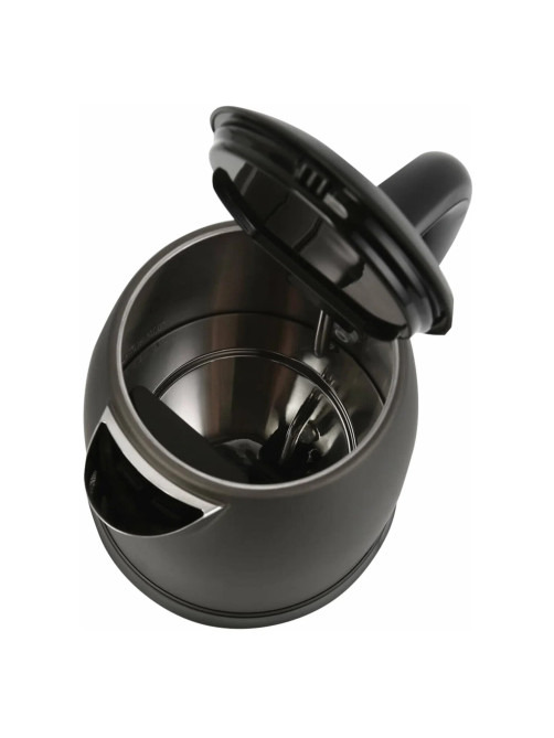 Чайник TEFAL KI270930, 1,7 л, 2400 Вт, закрытый нагревательный элемент, сталь, графитовый, 7211002432