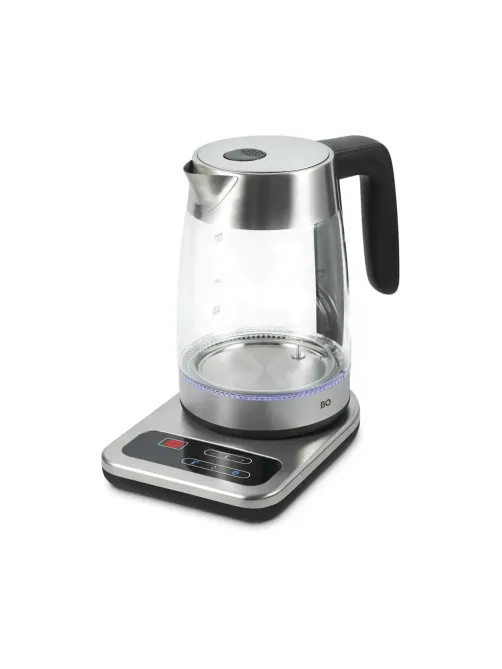 Чайник BQ (БИ-КЬЮ) KT1736G, 1,8 л, 2200 Вт, закрытый нагревательный элемент, ТЕРМОРЕГУЛЯТОР, стекло, 86190523