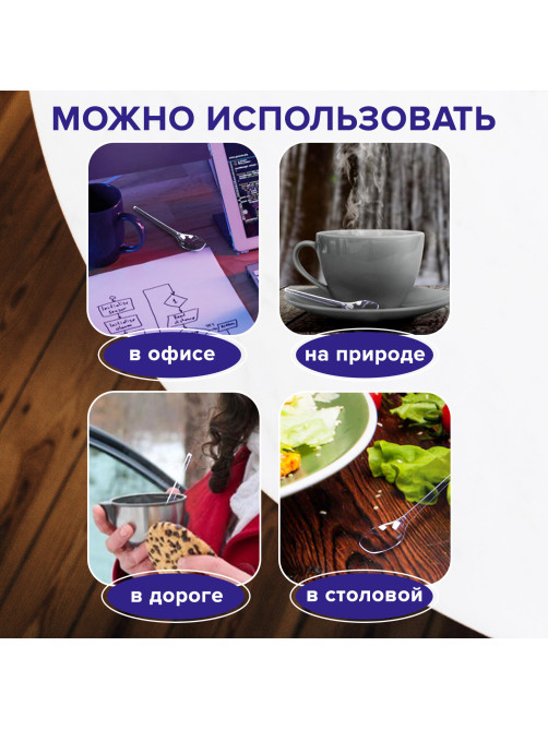 Ложка чайная одноразовая пластиковая 125 мм, прозрачная, КОМПЛЕКТ 100 шт., ЭТАЛОН, WELDAY (ВЭЛДЭЙ), 607831