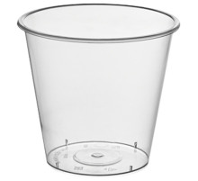 Стакан одноразовый 300 мл, пластиковый прозрачный, Bubble Cup, СВЕРХПЛОТНЫЙ, ВЗЛП, 1023ГП