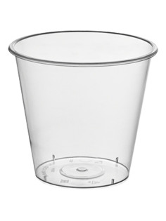 Стакан одноразовый 300 мл, пластиковый прозрачный, Bubble Cup, СВЕРХПЛОТНЫЙ, ВЗЛП, 1023ГП