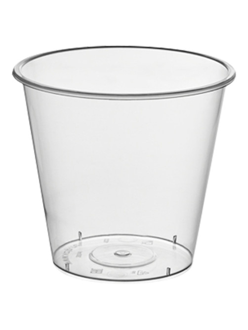 Стакан одноразовый 300 мл, пластиковый прозрачный, Bubble Cup, СВЕРХПЛОТНЫЙ, ВЗЛП, 1023ГП