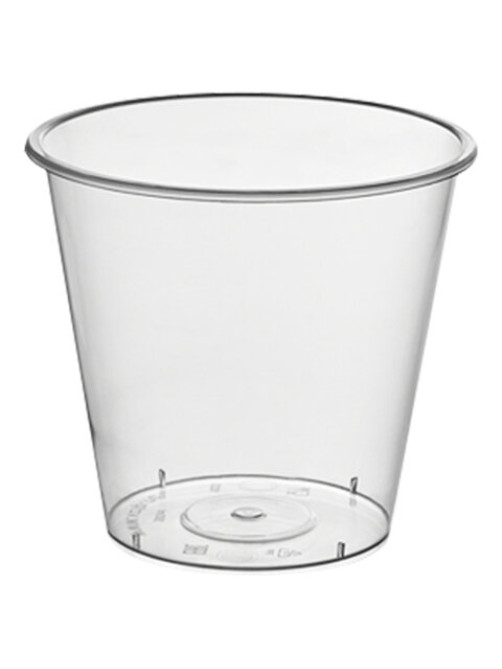 Стакан одноразовый 300 мл, пластиковый прозрачный, Bubble Cup, СВЕРХПЛОТНЫЙ, ВЗЛП, 1023ГП