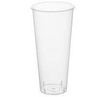 Стакан одноразовый 650 мл, пластиковый, матовый, Bubble Cup, СВЕРХПЛОТНЫЙ, ВЗЛП, 1022П