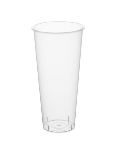 Стакан одноразовый 650 мл, пластиковый, матовый, Bubble Cup, СВЕРХПЛОТНЫЙ, ВЗЛП, 1022П
