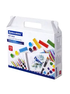 Набор для развития и творчества в подарочной коробке BRAUBERG ART BOX 