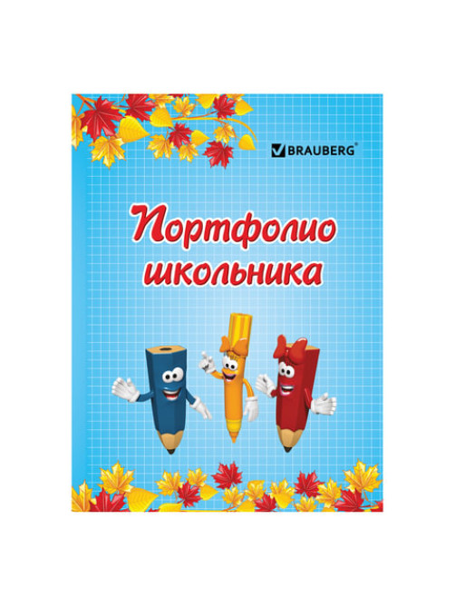 Листы-вкладыши для портфолио, для начальной школы, 14 разделов, 16 листов, 