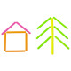 Счетные палочки ЮНЛАНДИЯ 