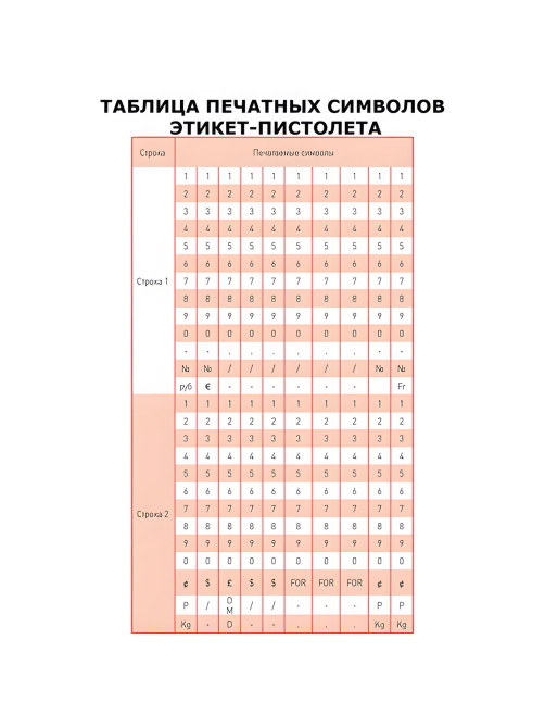 Этикет-пистолет 2-строчный, 2х10 символов, 26х16 мм, MOTEX МХ-2616ACE, Корея, МХ-2616 ACE
