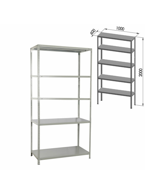 Стеллаж металлический BRABIX 