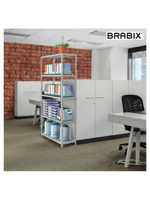 Стеллаж металлический BRABIX 