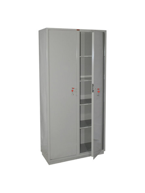 Шкаф металлический для документов КБС-10, (1850х880х390 мм; 90 кг), 2 отделения, сварной