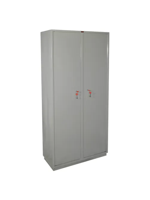Шкаф металлический для документов КБС-10, (1850х880х390 мм; 90 кг), 2 отделения, сварной