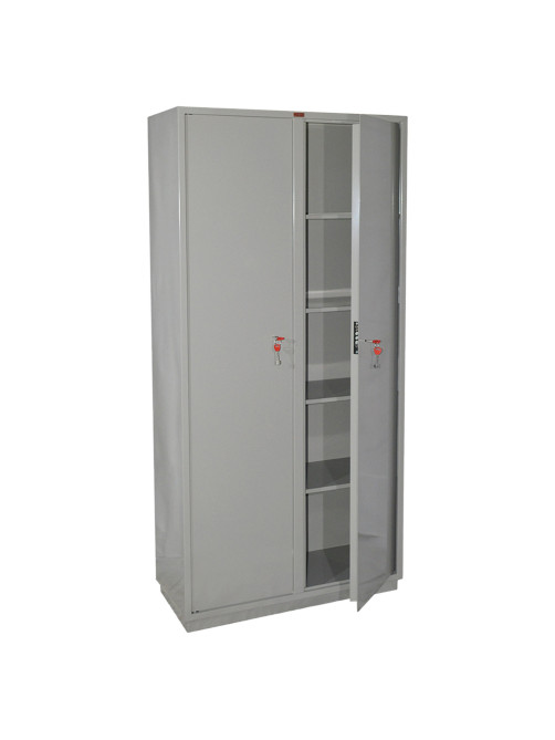 Шкаф металлический для документов КБС-10, (1850х880х390 мм; 90 кг), 2 отделения, сварной