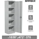 Шкаф металлический офисный BRABIX 