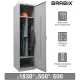 Шкаф металлический для одежды BRABIX 