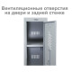 Шкаф металлический для одежды BRABIX 
