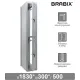 Шкаф (секция без стенки) металлический для одежды BRABIX 