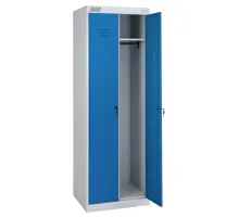 Шкаф металлический для одежды ШРК-22-600, двухсекционный, 1850х600х500 мм, 30 кг, разборный