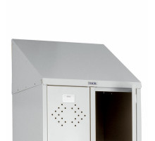 Крыша наклонная к шкафу металлическому для одежды BRABIX LK 21-80/ПРАКТИК LS 21-80, S23099501702