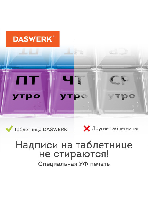 ТАБЛЕТНИЦА / Контейнер для лекарств и витаминов 