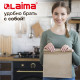 Крафт-пакет бумажный 12х8х24 см, КОМПЛЕКТ 100 шт., плотность 90 г/м2, LAIMA ECO CRAFT, 609682