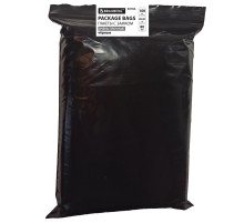 Пакеты ZIP-LOCK ОЧЕНЬ ПРОЧНЫЕ, комплект 100 шт., 200x300 мм, ПВД, 80 мкм, ЧЁРНЫЕ, BRAUBERG, 608931
