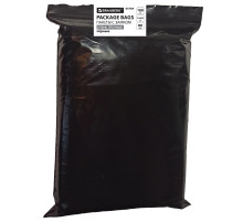 Пакеты ZIP-LOCK ОЧЕНЬ ПРОЧНЫЕ, комплект 100 шт., 150x200 мм, ПВД, 80 мкм, ЧЁРНЫЕ, BRAUBERG, 608930