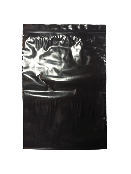 Пакеты ZIP-LOCK ОЧЕНЬ ПРОЧНЫЕ, комплект 100 шт., 200x300 мм, ПВД, 80 мкм, ЧЁРНЫЕ, BRAUBERG, 608931
