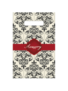 Пакет с вырубной ручкой ПВД, 30х20 см, 