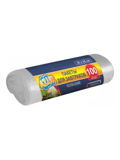 Пакеты для завтраков, в рулоне 100 шт., 25х32 см, ПНД, 6 мкм, YORK AZUR, 091717