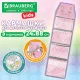 Кармашки-органайзер в шкафчик для детского сада BRAUBERG KIDS, крепление на липучке, наклейки-подсказки, 24х88 см, 