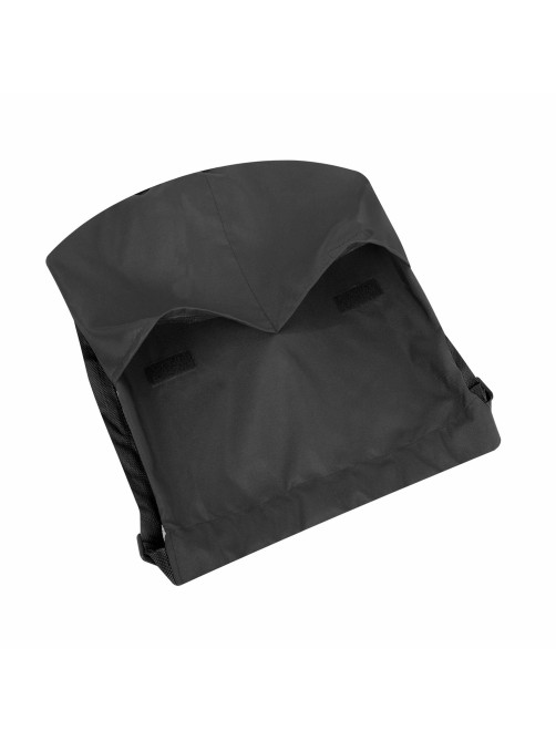 Рюкзак спортивный мешок HEIKKI PACK (ХЕЙКИ), 2 отделения, увеличенный объем, 40х35 см, черный, 272419