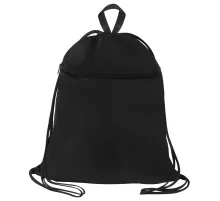 Мешок для обуви BRAUBERG БОЛЬШОЙ, с ручкой, карман на молнии, сетка, 49х41 см, 
