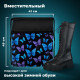 Мешок для обуви BRAUBERG БОЛЬШОЙ, с ручкой, карман на молнии, сетка, 49х41 см, 