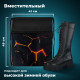 Мешок для обуви BRAUBERG БОЛЬШОЙ, с ручкой, карман на молнии, сетка, 49х41 см, 