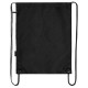 Мешок для обуви BRAUBERG плотный, карман на молнии, подкладка, 43х33 см, Total Black, 272427