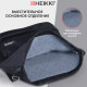 Рюкзак спортивный мешок HEIKKI CASUAL (ХЕЙКИ) с дополнительным карманом, 44х34 см, 